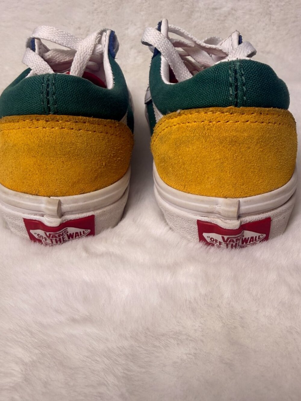 Vans Old Skool Multi-Color Colorblock Sneakers - Picture 6 of 7